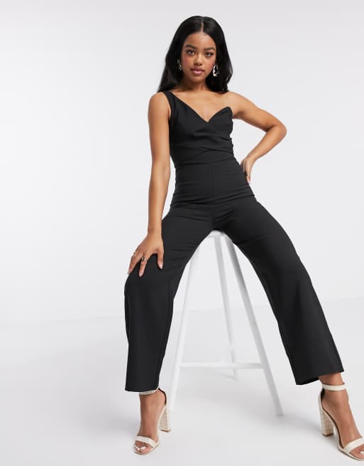 Lipsy one shoulder sales jumpsuit