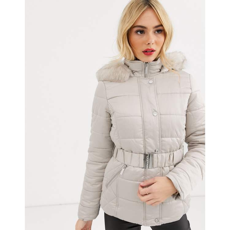 Lipsy port longline deals padded coat