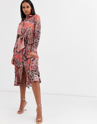 lipsy paisley dress