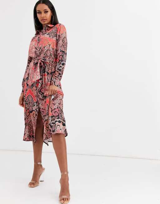 Lipsy paisley dress sale