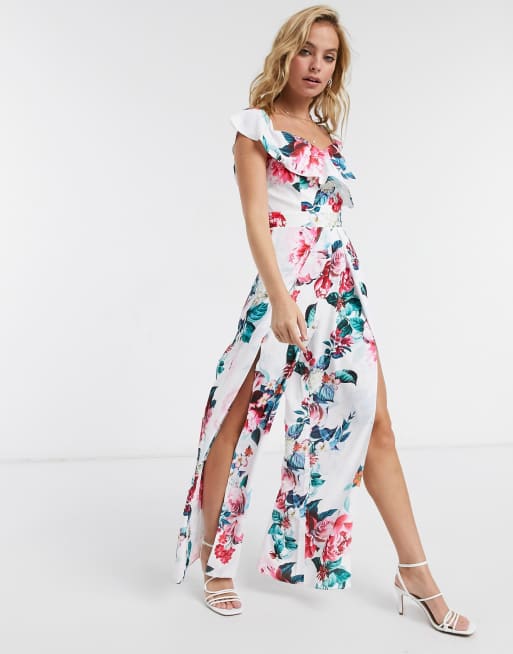 Lipsy floral hot sale jumpsuit