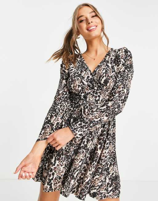 Lipsy - Robe portefeuille imprimée, 4 de 4