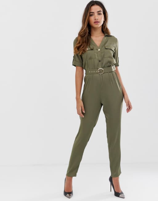 Lipsy store utility jumpsuit