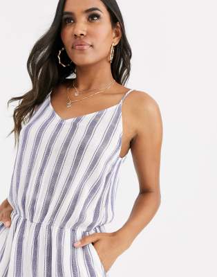 lipsy stripe jumpsuit