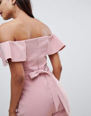 lipsy bandeau jumpsuit