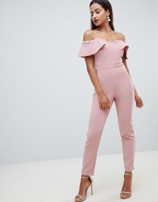 lipsy bandeau jumpsuit