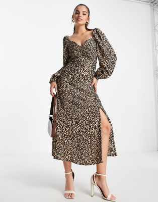 Lipsy hot sale leopard dress