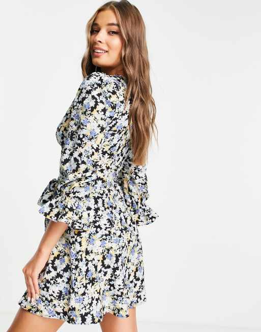 Lipsy tea dress in print