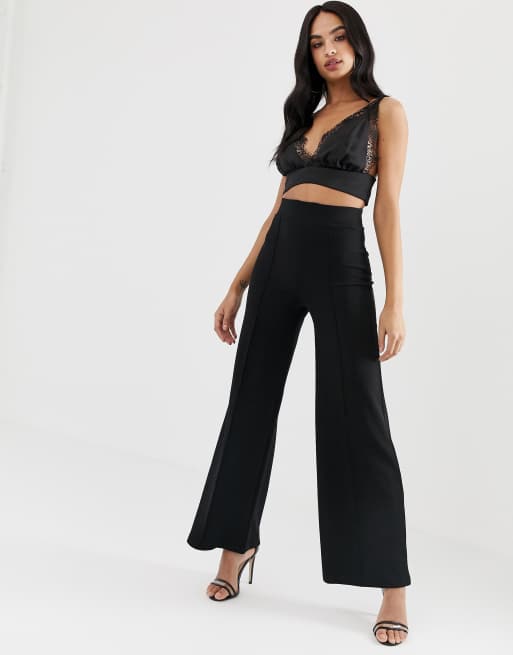 Lipsy wide leg pants | ASOS