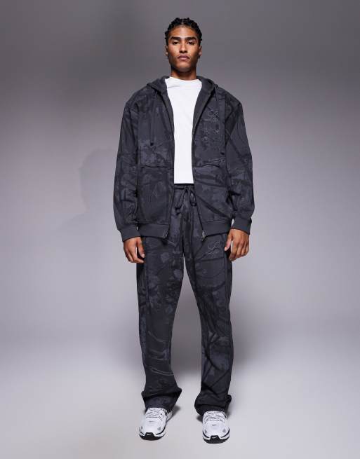 Liquor N Poker baggy fit camo print joggers in multi, 2 of 5