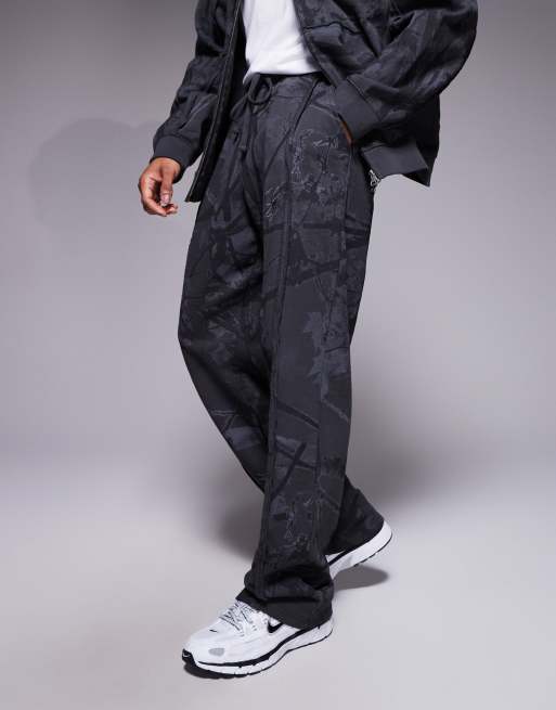 Liquor N Poker baggy fit camo print joggers in multi, 3 of 5