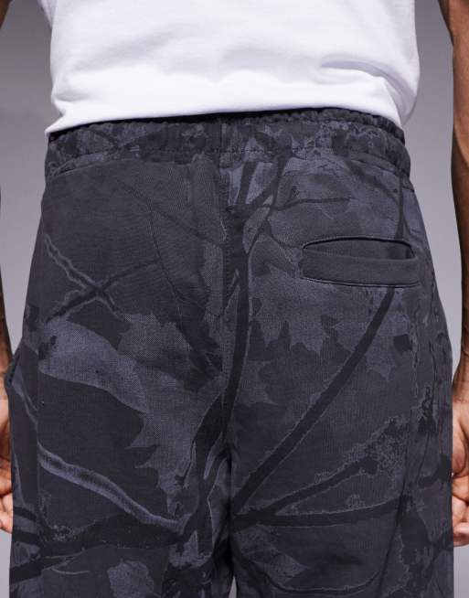 Liquor N Poker baggy fit camo print joggers in multi, 4 of 5