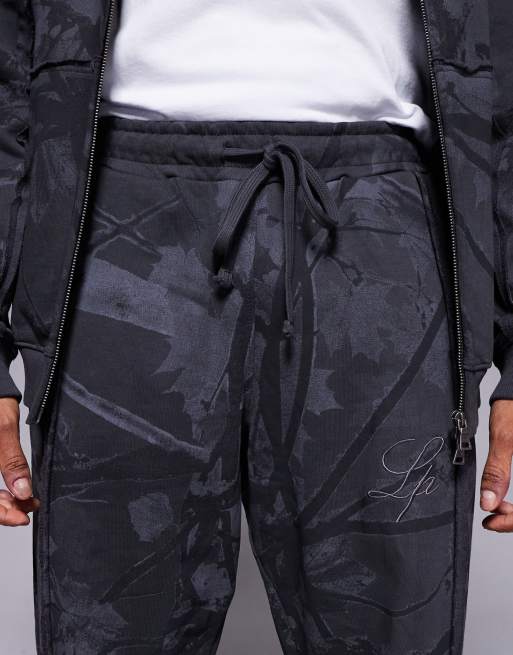Liquor N Poker baggy fit camo print joggers in multi, 5 of 5