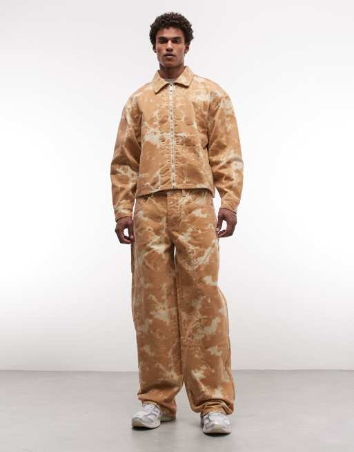 Liquor N Poker – Beige set i texturerad velour, 3 av 3