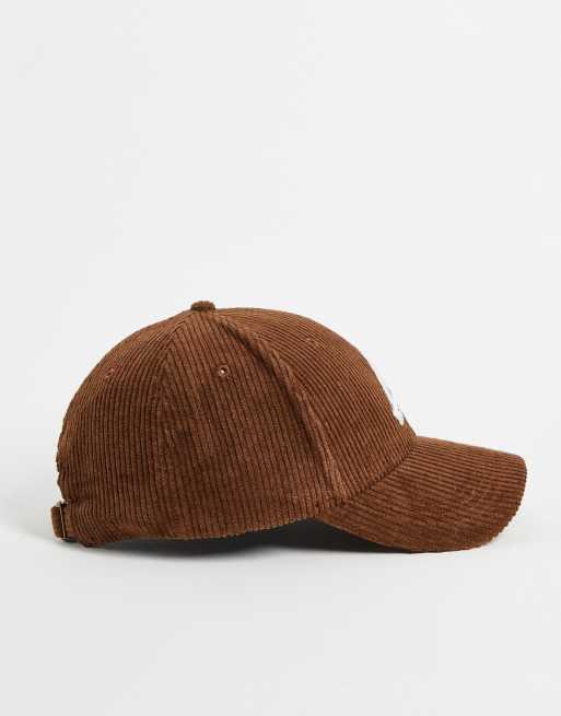 Liquor N Poker brown baseball cap in cord, 2 of 4