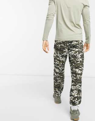 army printed cargo pants
