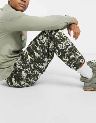 army print cargo pants