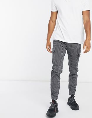 pinstripe cargo pants