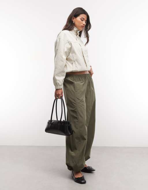 Liquor N Poker funnel neck zip through jacket in butter yellow check, 2 of 4