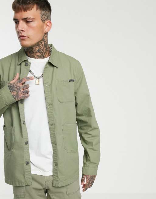 Liquor N Poker utility two-piece in green | ASOS