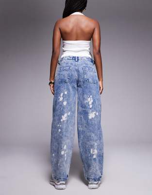 Liquor N Poker Low Rise Baggy Jeans