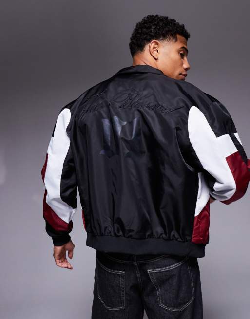 Liquor N Poker – Mehrfarbige Motorradjacke