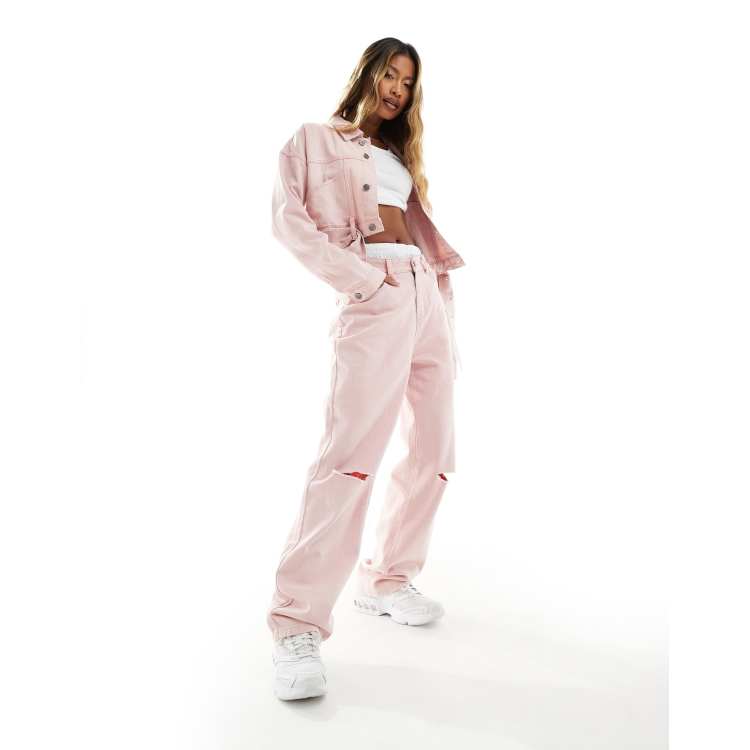  JEANS THE ALASKA PUFFER S ピンク Buy Tommy Jeans Pink Tommy Jeans Back Flag Alaska White