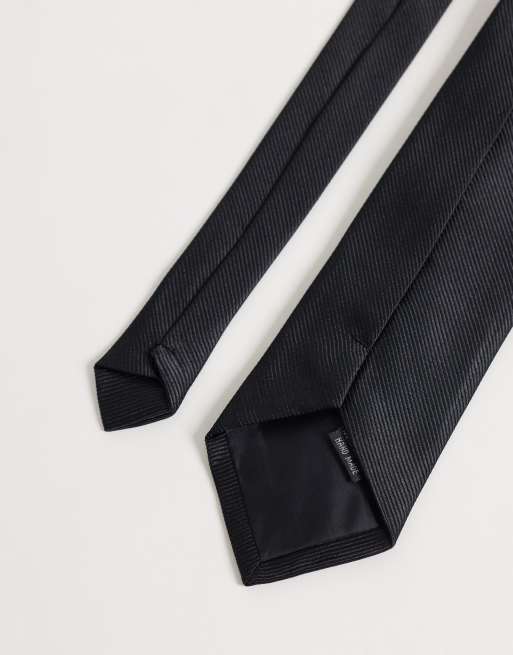 Liquor N Poker multicolour embellished tie in black, 3 of 3