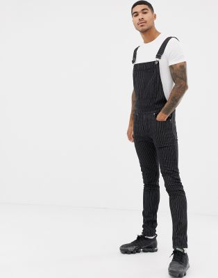 black overalls asos