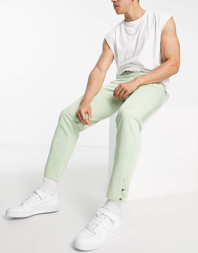 Liquor N Poker straight leg sweatpants in sage green