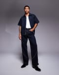 [Liquor N Poker] Liquor N Poker stud jeans in indigo (part of a set)-Navy W28 BLUE