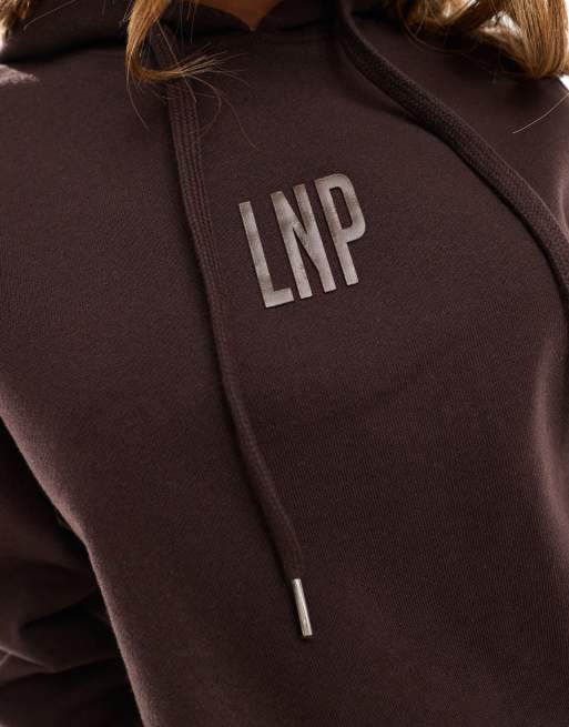 Liquor N Poker - Sweat à capuche court - Marron, 2 de 4