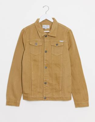 liquor and poker tan denim jacket