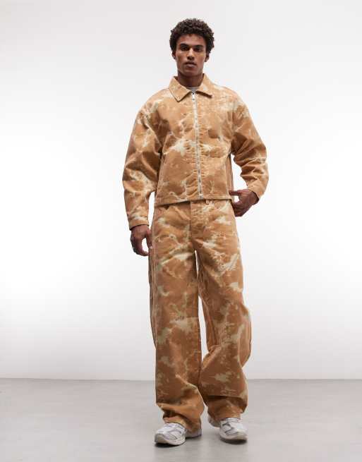 Liquor N Poker - Veste d'ensemble en velours texturé - Beige, 5 de 5