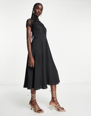 Liquorish store midi dress