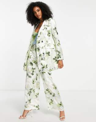 Floral blazer store set