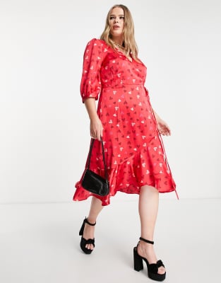 asos heart dress