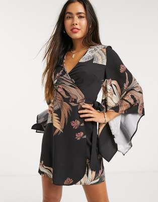 liquorish kimono dress
