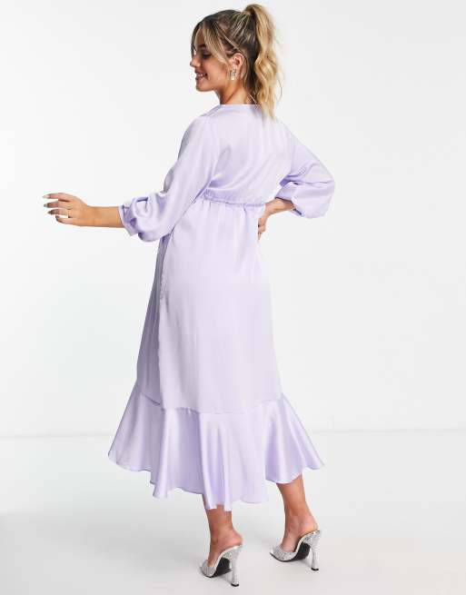 Lilac maternity clearance bridesmaid dresses