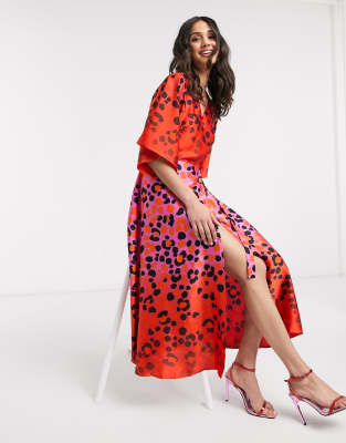 forever 21 twist front dress