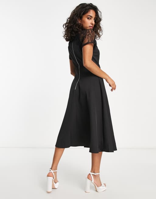 Black cocktail 2024 dress petite