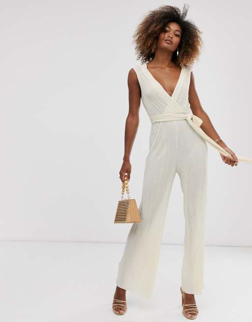 Jumpsuit creme hot sale