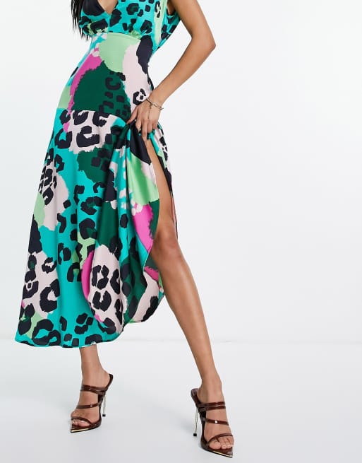 Multi animal 2025 print dress