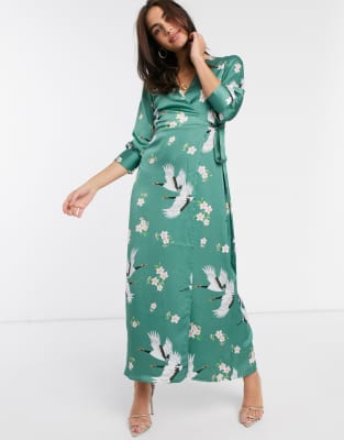 robe cache coeur longue