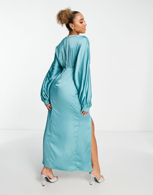 Satin 2024 maxi kimono