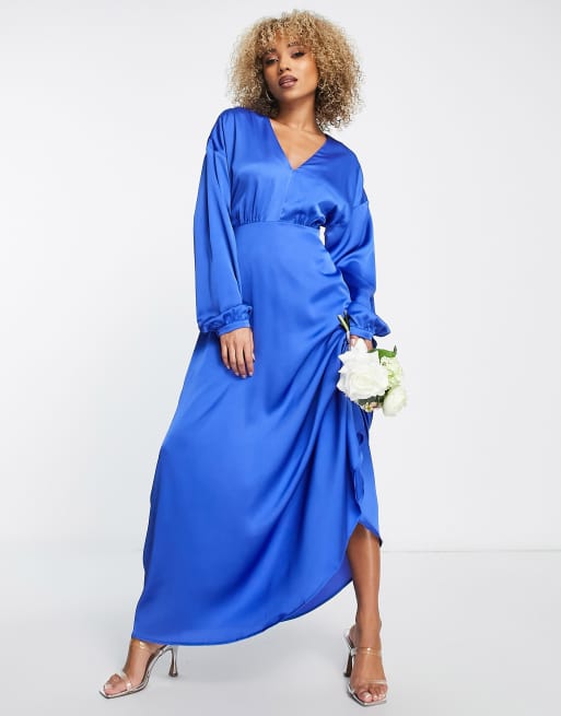 Royal blue gown clearance skirt