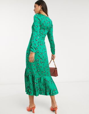 satin kleid asos