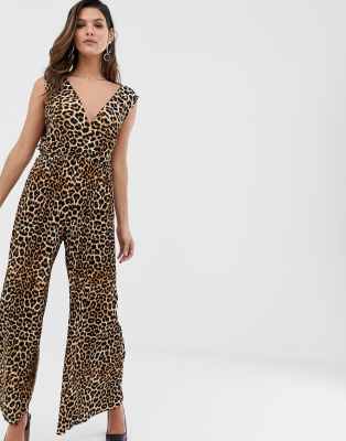 leopard print jumpsuit asos