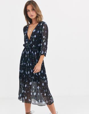 liquorish wrap dress