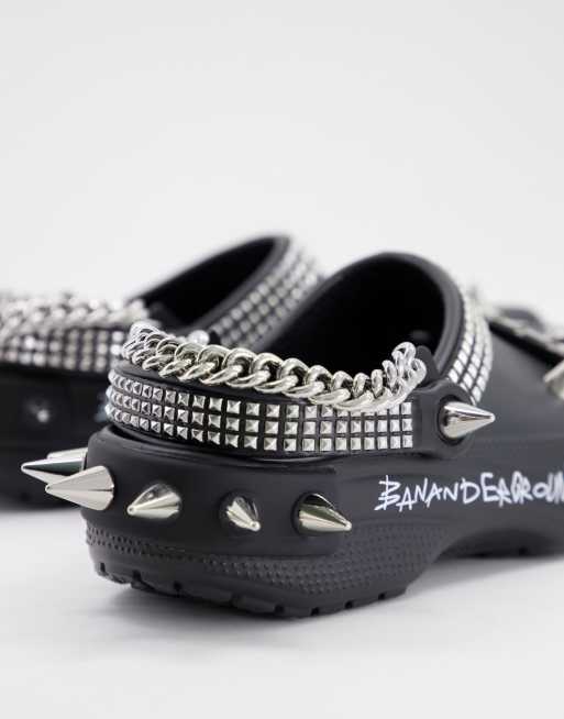 Studded crocs sale